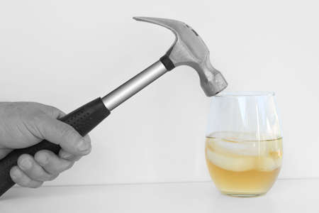 No more alcoholの写真素材