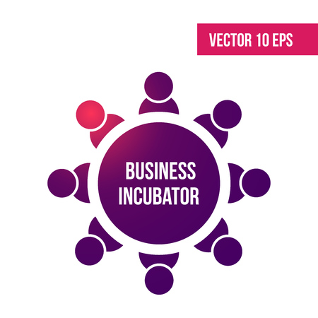 Business incubator icon. Business incubator symbol design from Entrepreneurship collection. Can be used for web and mobile.のイラスト素材