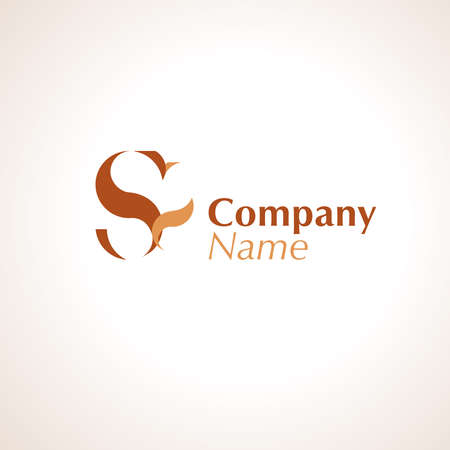 S letter logo design. Vector creative modern conceptのイラスト素材
