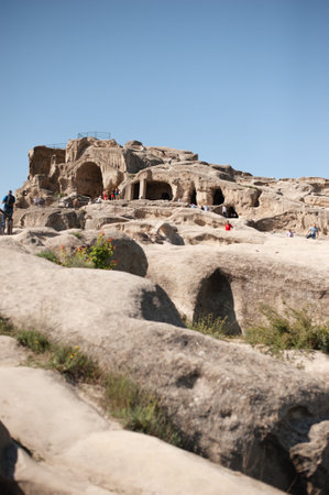 travel through georgia, door cities, old church, castleの写真素材
