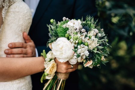 hold hands, wedding ceremony, nuptialsの写真素材