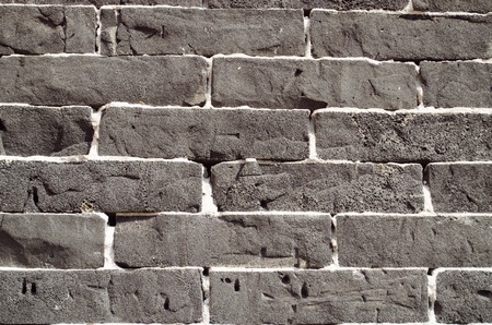 Rough textured wall in black and gray