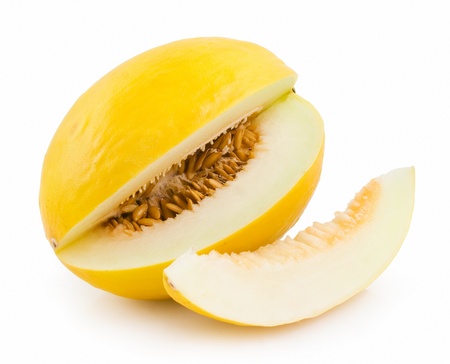 honeydew melonの写真素材
