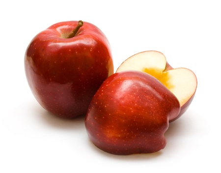 red applesの写真素材