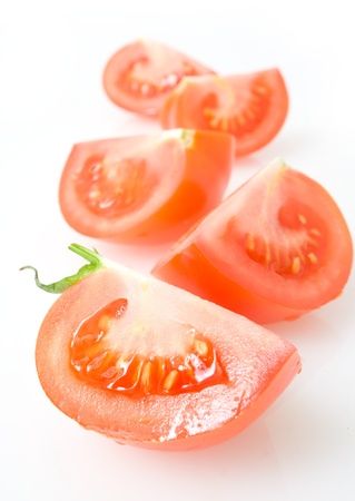 tometo slicesの写真素材