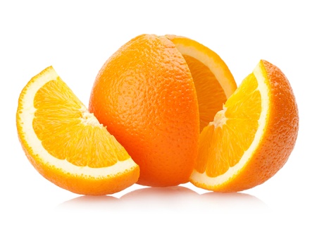 ripe orangesの写真素材