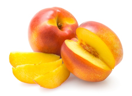 nectarinesの写真素材