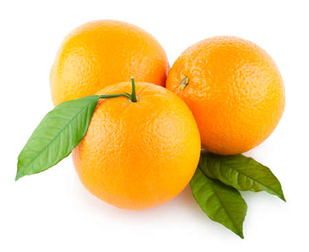 fresh orangesの写真素材