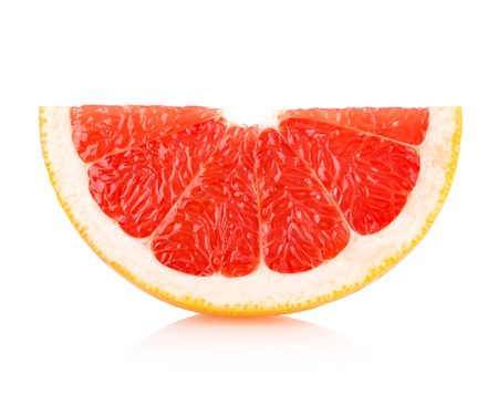 grapefruit sliceの写真素材