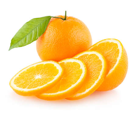 ripe orangesの写真素材