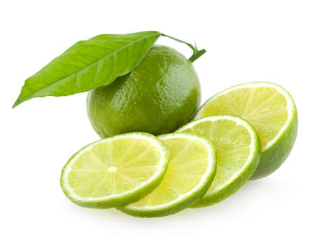 fresh limeの写真素材