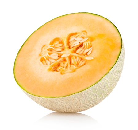 cantaloupe melonの写真素材