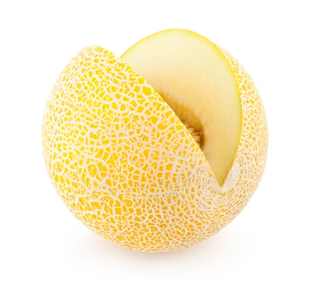 ripe melonの写真素材