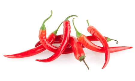 red chili peppersの写真素材