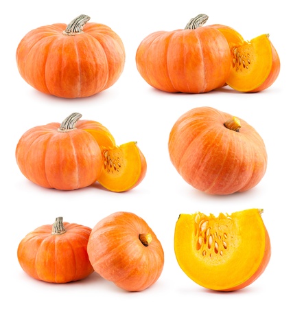 collection of pumpkin imagesの写真素材