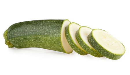 fresh zucchiniの写真素材