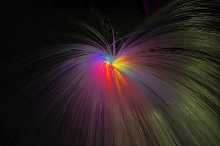 light fiber.の写真素材