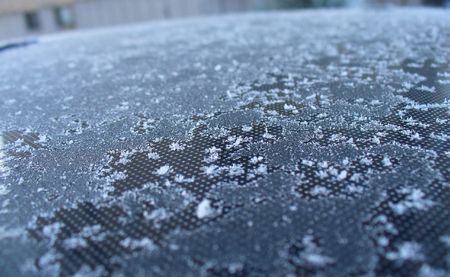 abstract winter macroの写真素材