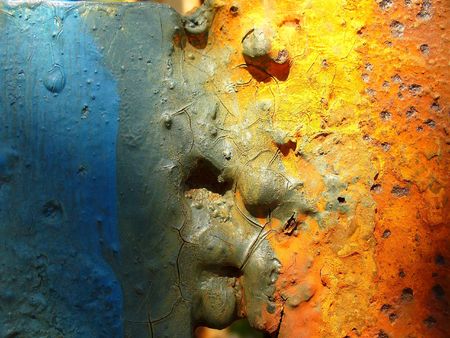abstract metal surfaceの写真素材