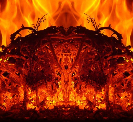 fire flamesの写真素材