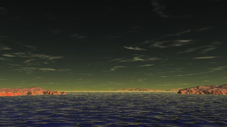 digital world renderの写真素材