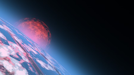 stratosphere glowの写真素材