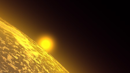 stratosphere sunの写真素材