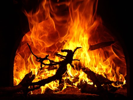 fire flamesの写真素材