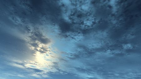 blue skyの写真素材
