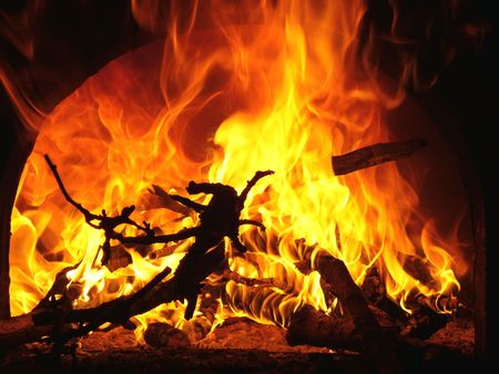 fire flamesの写真素材