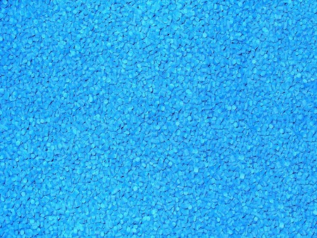 Blue plastic granulesの写真素材