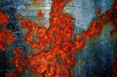 old rusted metal surfaceの写真素材