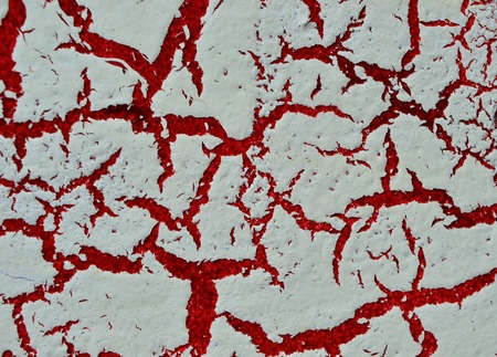 abstract cracks textureの写真素材