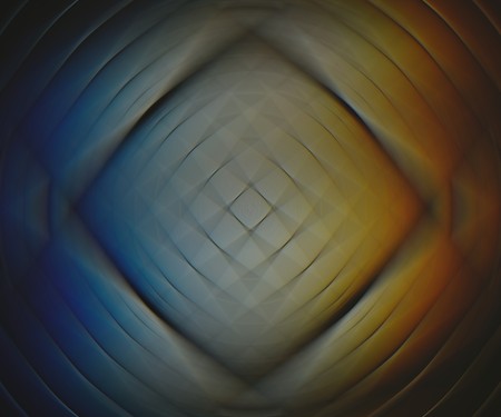The bright solar spectrum is reflected in the rotating glass tile