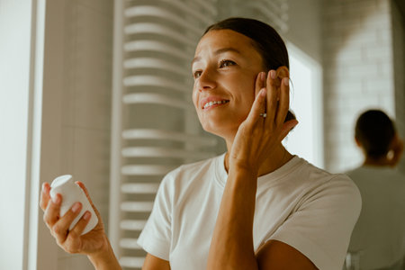 Skincare Routine Applying Moisturizer Daily for a Healthy and Radiant Complexion