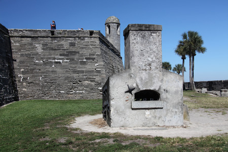 National monument Castillo de San Marcos in st Augustine