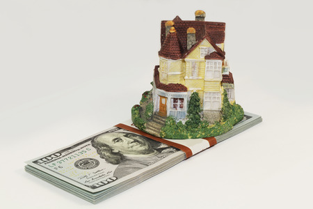 US dollar billsの写真素材