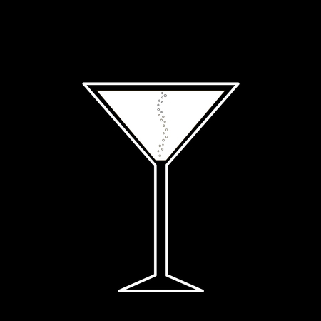 footed tumblerのイラスト素材