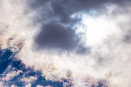 The beauty of Russian nature, the Sun closed clouds, natural parks of the Moscow region.の写真素材