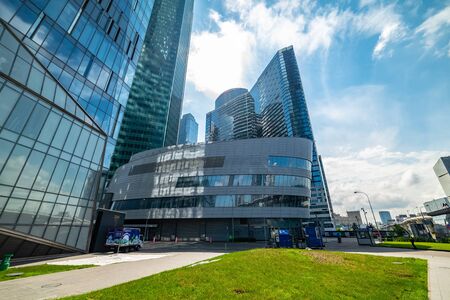 City the Moscow .Moscow international business center Moscow-city.Russia.2019のeditorial素材