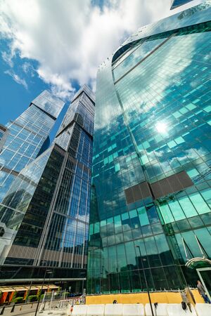 City the Moscow .Business complexのeditorial素材