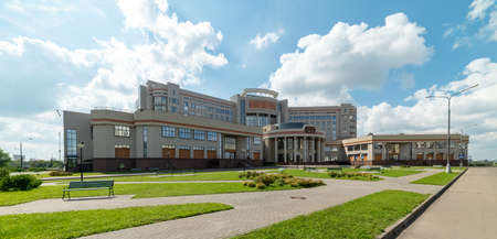 City the Moscow .view of the Moscow State University named after M.V. Lomonosov.Russia.2019のeditorial素材