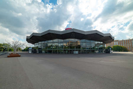 City the Moscow .view of the Great Moscow Circus, Vernadsky Avenue.Russia.2019のeditorial素材
