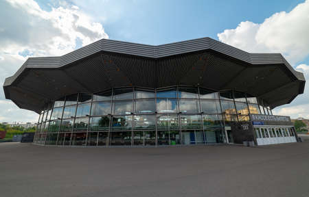 City the Moscow .view of the Great Moscow Circus, Vernadsky Avenue.Russia.2019のeditorial素材