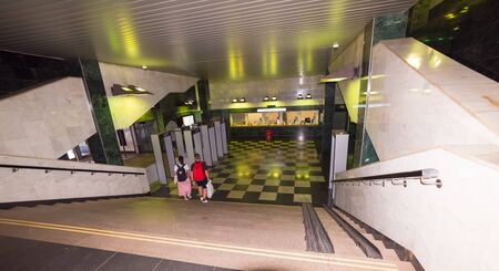 City the Moscow .Vorobyovy Gory (metro station).Russia.の写真素材