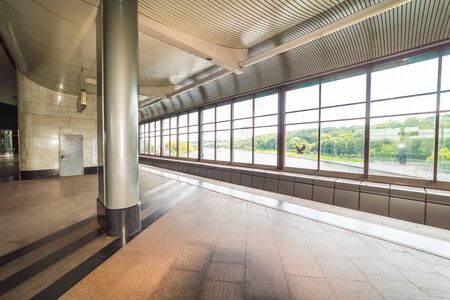 City the Moscow .Vorobyovy Gory (metro station).Russia.