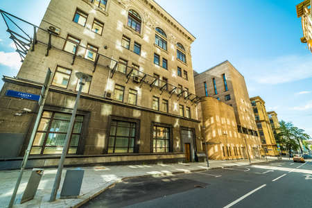 City the Moscow .1st Tverskaya-Yamskaya street / Hasek street 3s1.Russia.2019のeditorial素材