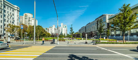 City the Moscow .Tverskoy District Central Administrative District.Russia.2019のeditorial素材