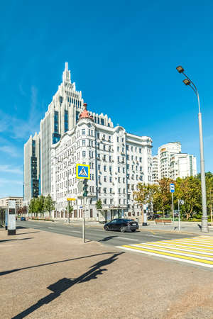City the Moscow .Moscow Department of Health.Russia.2019のeditorial素材