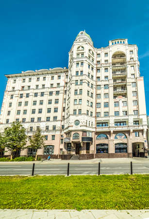 City the Moscow .Armory Lane 15A, summer day.Russia.2019のeditorial素材